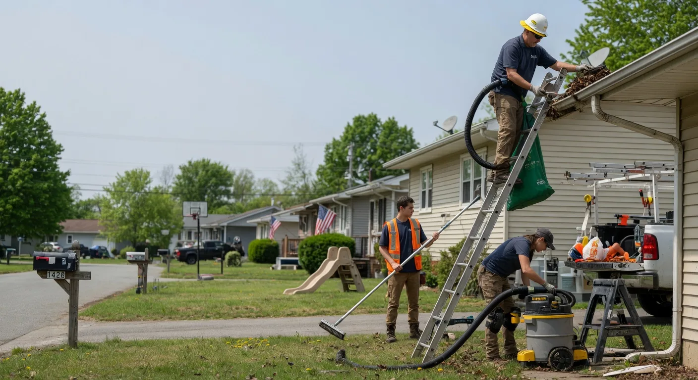Gutter Installation in New Lisbon, IN near me